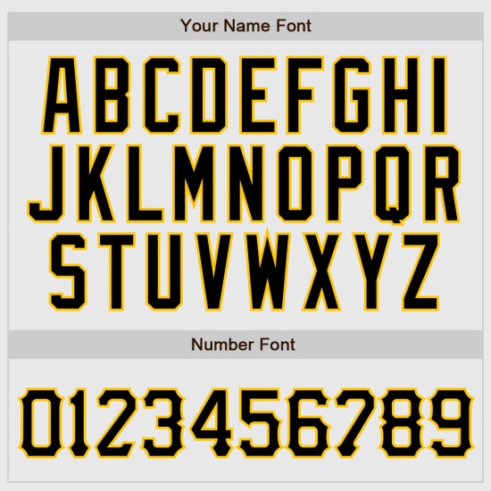 Benutzerdefinierte weiß schwarz Nadelstreifen schwarz-gold authentische Raglan Ärmel Baseball Jersey Benutzerdefinierte weiß schwarz Nadelstreifen schwarz-gold authentische Raglan Ärmel Baseball Jersey