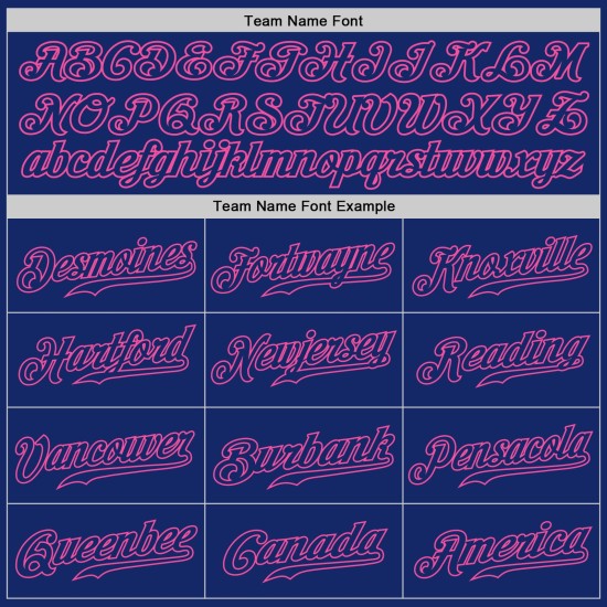 Authentisches Royal Royal-Pink Jersey Custom Baseball Authentisches Royal Royal-Pink Jersey Custom Baseball