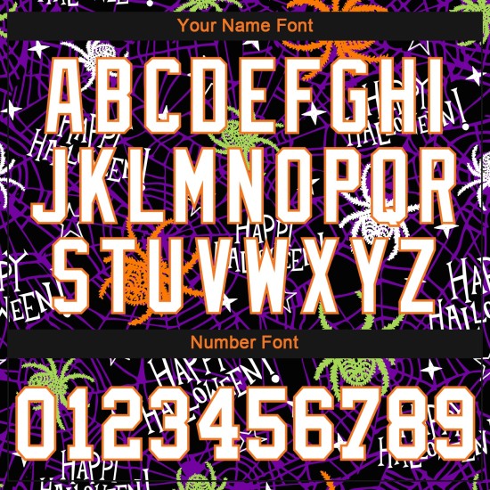 3D Jersey Authentische Baseball Happy Halloween Spinnen Muster Custom 3D Jersey Authentische Baseball Happy Halloween Spinnen Muster Custom