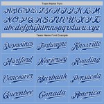 Jersey Blue Light Baseball Authentic Royal-Weiß Custom Jersey Blue Light Baseball Authentic Royal-Weiß Custom