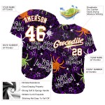 3D Jersey Authentische Baseball Happy Halloween Spinnen Muster Custom 3D Jersey Authentische Baseball Happy Halloween Spinnen Muster Custom