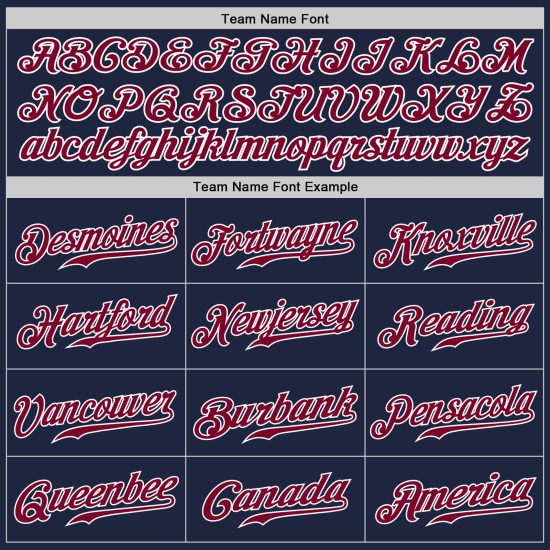 Marineblaues, weiß-kastanienbraunes Baseball-Trikot, authentisch, individuell Marineblaues, weiß-kastanienbraunes Baseball-Trikot, authentisch, individuell